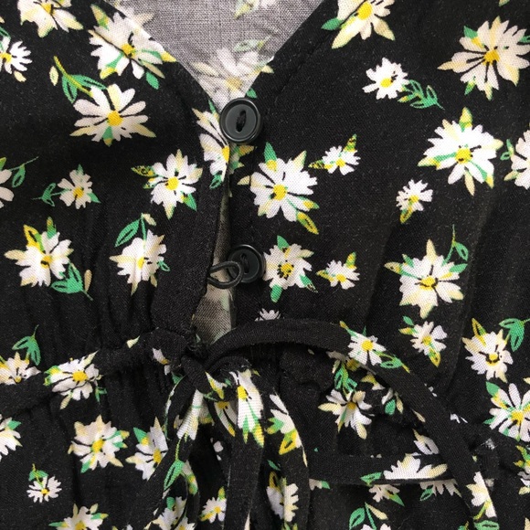 Womens crop floral top - Picture 2 of 4